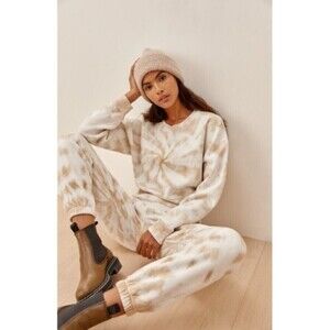 💕REFORMATION💕 Hunter Sweatshirt ~ Clay Tornado Tie Dye Large L NWT